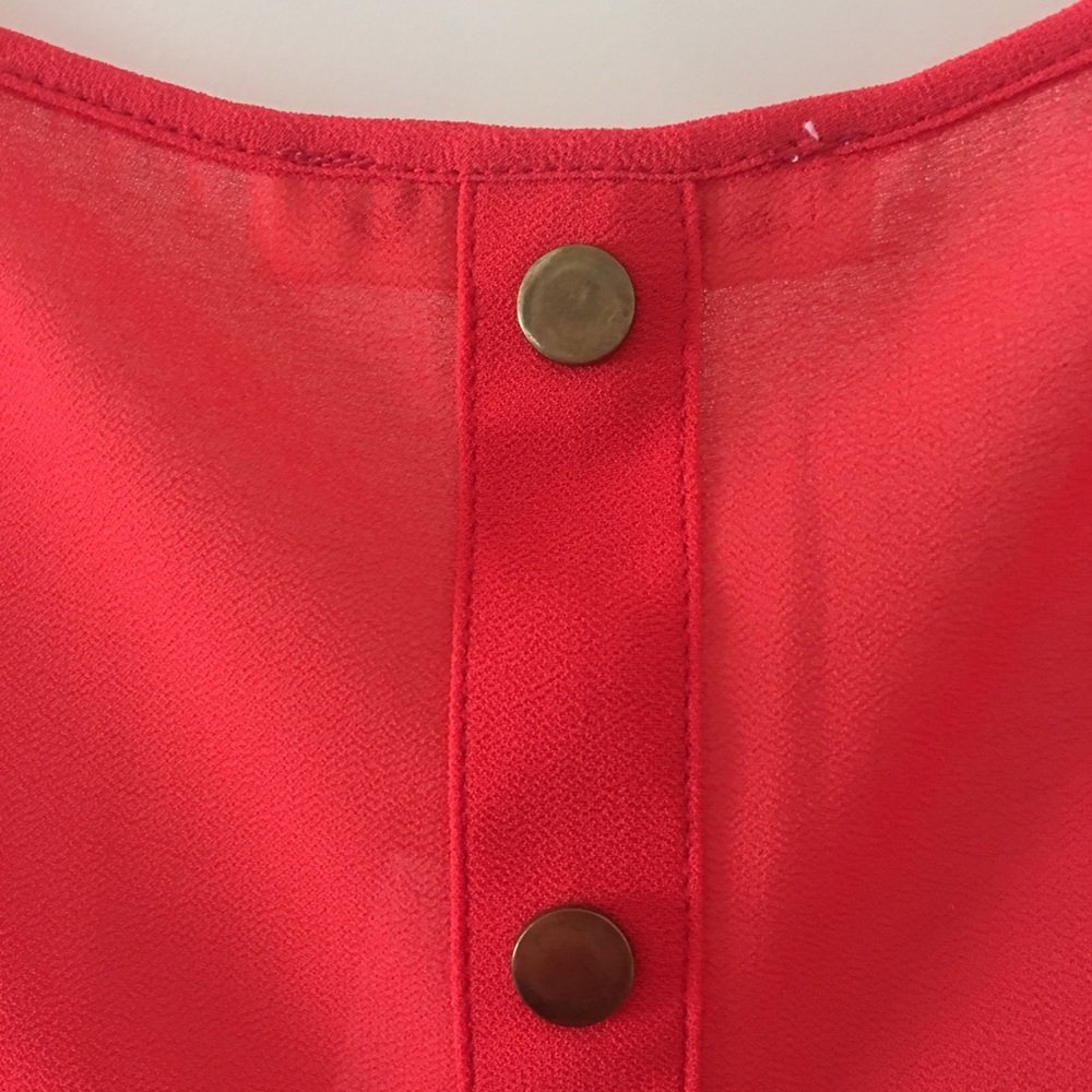 Red Studded Tank - Picture 7 of 7
